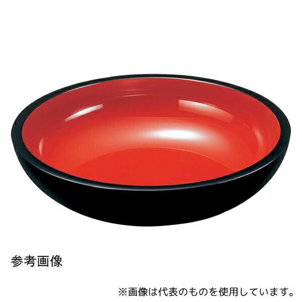 福井クラフト 51407300 尺5 厚口新こね鉢 内朱天黒