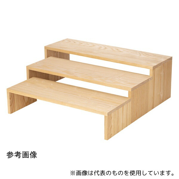 福井クラフト 80113370 木製コの字什器 600×H170 白木
