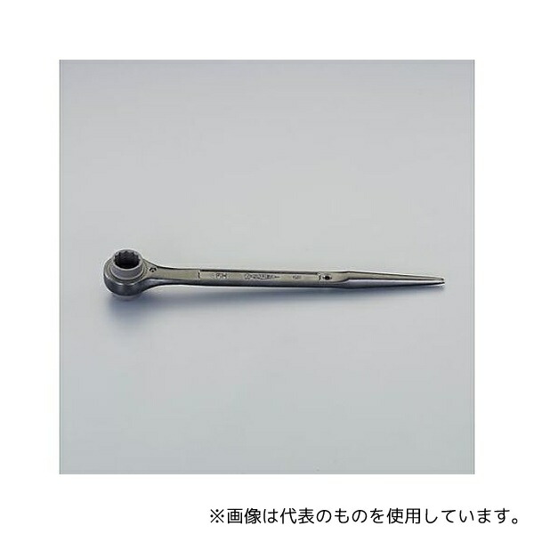 スーパーツール EA602AS-146 46mm/500mm 片口ラチェットレンチ(強力型/シノ付)