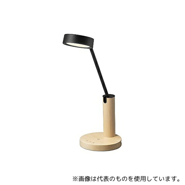 アイリスオーヤマ LDL-QF02DL-T LEDデスクライト Qi充電シリーズ 平置きタイプ 調光・調色
