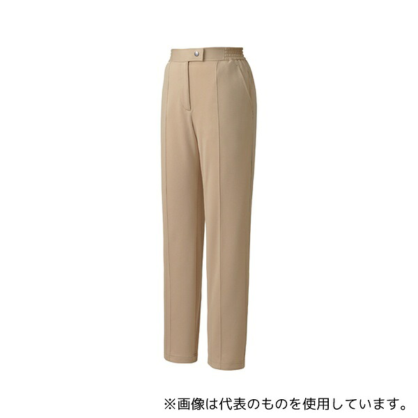 KAZEN KZN613-12 レディススラックス ベージュ 3L