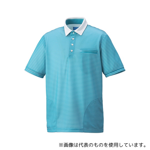 KAZEN KZN236-12L ニットシャツ シーグリーン LL