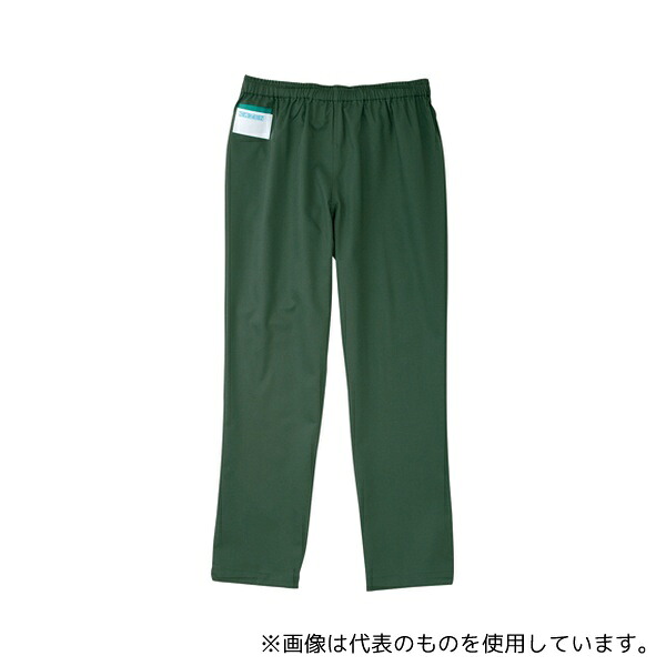 KAZEN REP155-22 手術スラックス(男女兼用)グリーン S