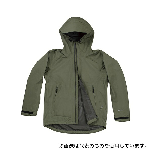 前垣 APA5500 ゴアテックス プラトーレインジャケット パールオリーブ LL