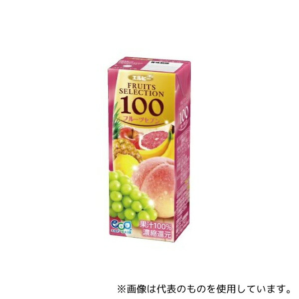 エルビー 253983 フルーツセブン 200mL 24本