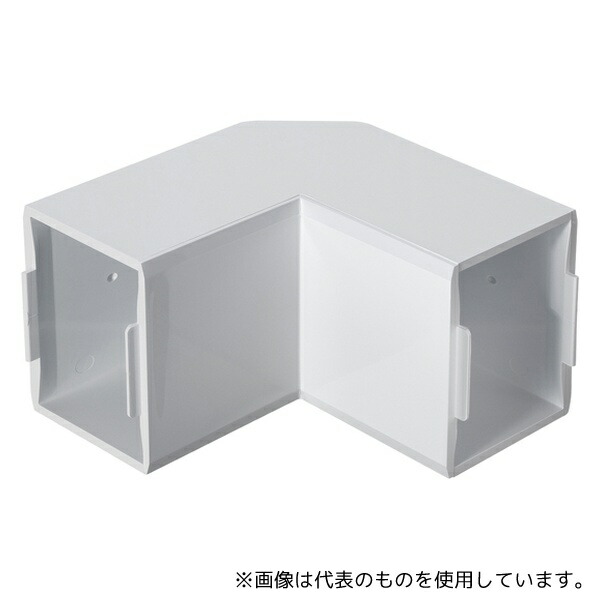 サンワサプライ CA-KK80DR 配線ダクト(内外L型・ホワイト)