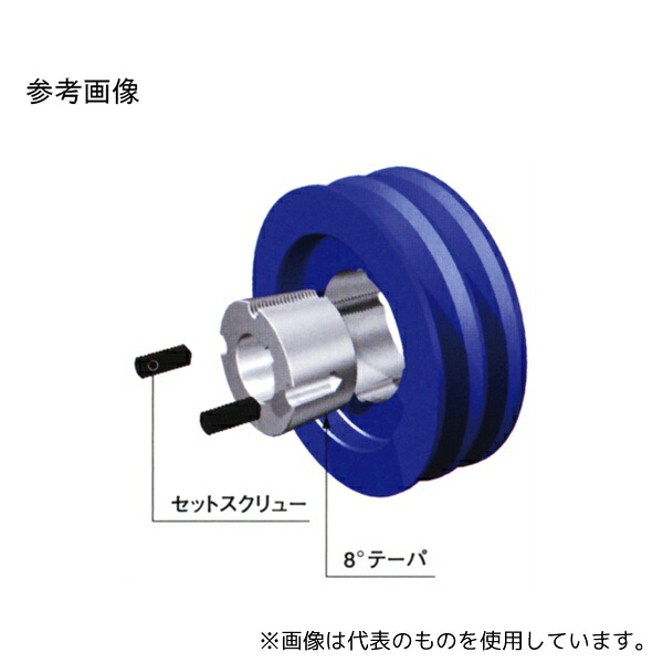 鍋屋バイテック 2517-42N-JIS Vプーリー イソメックブッシング タイプ1