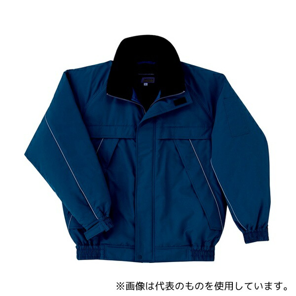 ミドリ安全 作業服 E／C帯電防風防寒ブルゾン SE1107上 ネイビー SS〜5L asone-69-4751-16.jpg