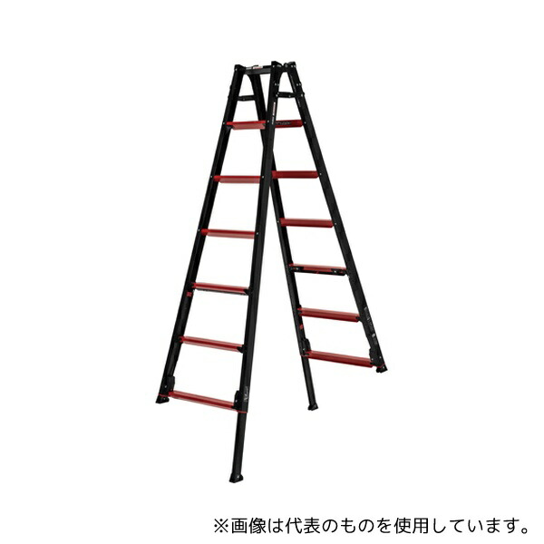 アルインコ GUD210X GAUDI 伸縮脚付はしご兼用脚立
