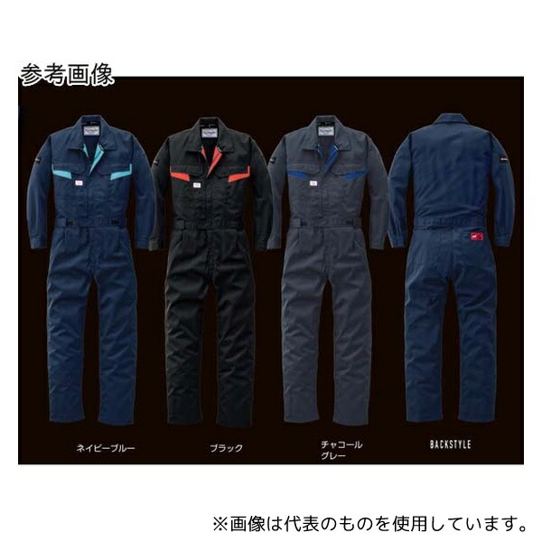 山田辰 1510-006-3l Auto-Bi ファイテンコラボつなぎ服 1510番006ブラック(旧BC)3L