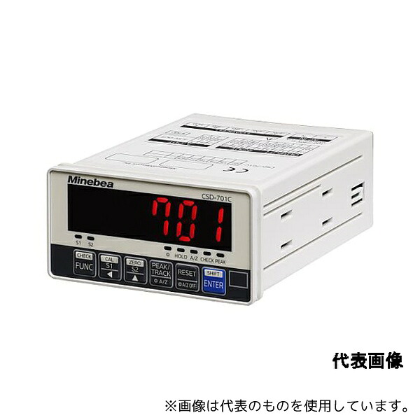 ミネベアミツミ CSD-701C デジタル指示計|デジタルインジケータ CSD-701Cシリーズ AC100～240V(標準)