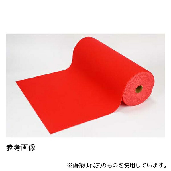 ワタナベ工業 CPS-713W パンチカーペットロールタイプ 幅182cm×30m巻 クリムソン