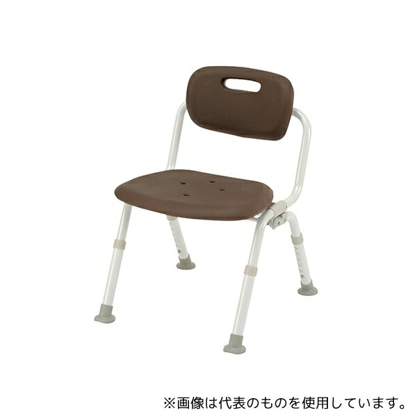 パナソニックエイジフリー PN-L42121BR シャワーチェアミドルおりたたみN(ユクリア) ワンタッチ開閉 なし モカブラウン