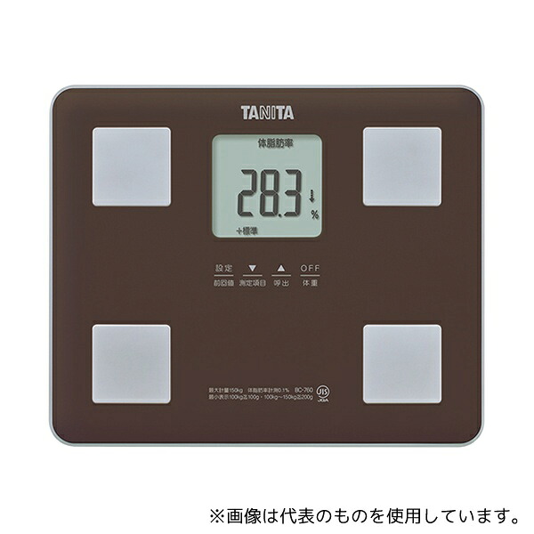 タニタ BC-760-BR 体組成計 ブラウン
