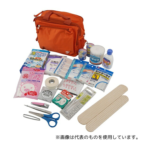 アズワン 108-279 救急用品スタンダードパックIIIセット オレンジ