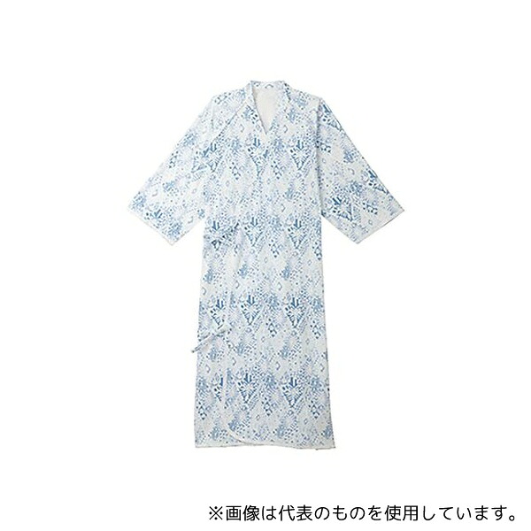 エンゼル(介護用品) 5075 ケアねまき(メリヤスタイプ) ファニーブルー M