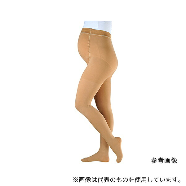 アルケア 18533 アンシルク?・2 マタニティー(つま先あり) ライトブラウン M