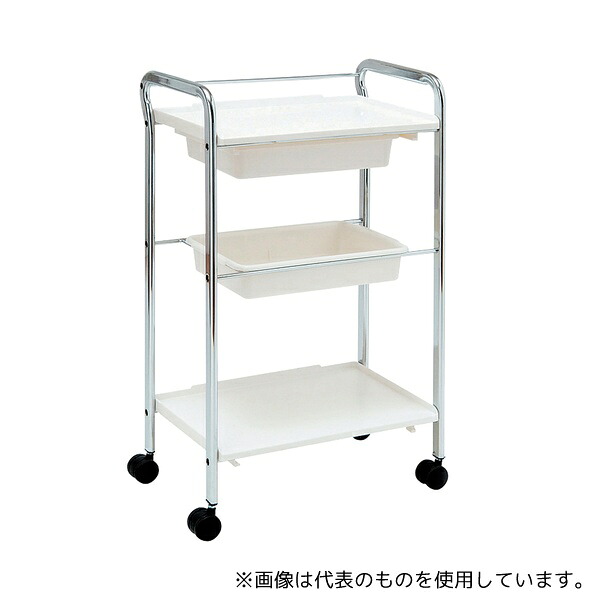 フィフティ・ヴィジョナリー NVW-WH ワゴン 495×330×870mm ホワイト|セミプロDIY店ファースト