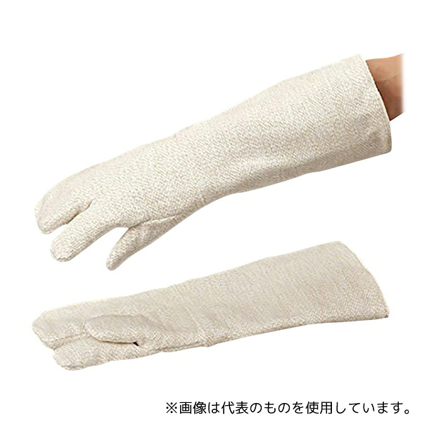 帝健 EGT79L テクノーラ耐熱手袋 ロング(全長450mm) 3本指|セミプロDIY店ファースト