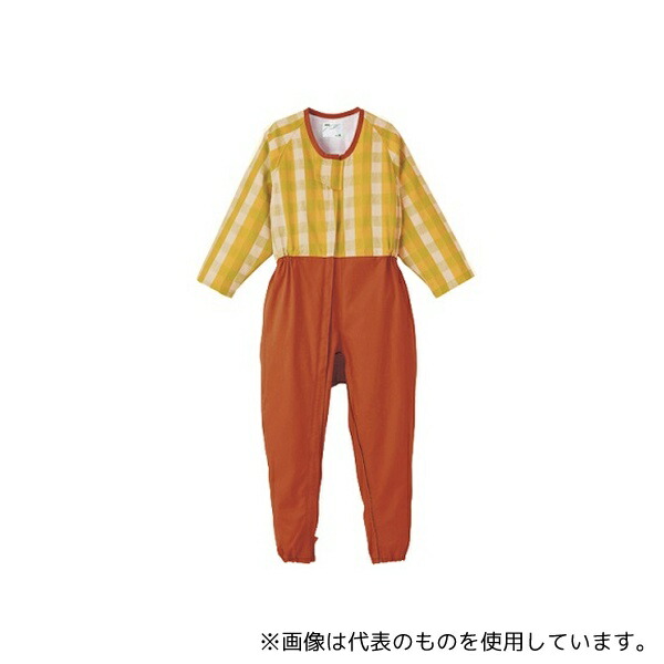 エンゼル(介護用品) 5738-TA 前開き介護寝巻き (フルオープン型/ロック機能付) ベージュ/M