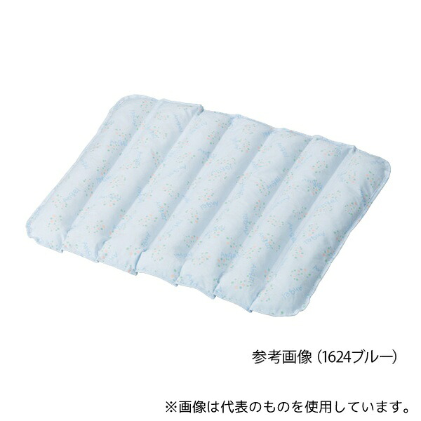 エンゼル(介護用品) 1624 通気ビーズクッション マットタイプ ブルー