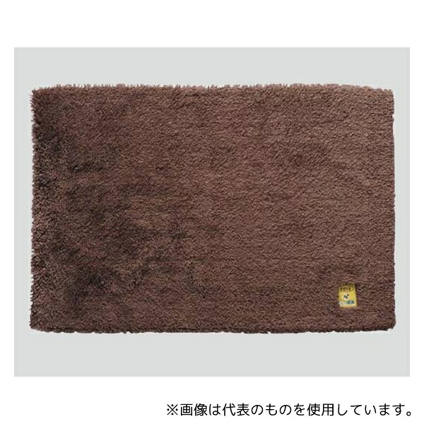 アズワン 90120BR 乾度良好Ag+バスマット ブラウン 900×1200mm