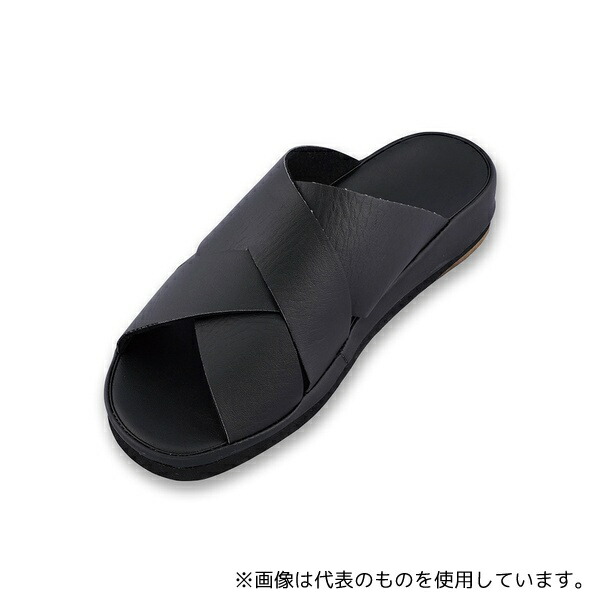アズワン 139N ドクターサンダル139N 黒 M 25.0～25.5cm