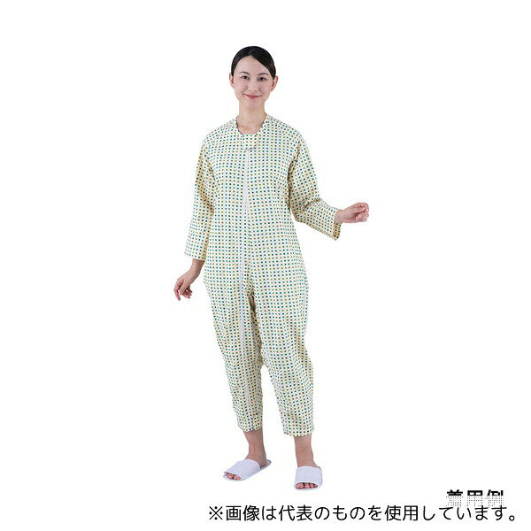 竹虎 106403 ソフトケアねまき両開きファスナー スリーシーズン みどり M