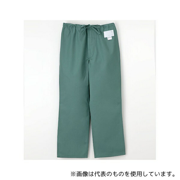 ナガイレーベン NR8703 手術衣(男子スラックス) グリーン LL 4,356円