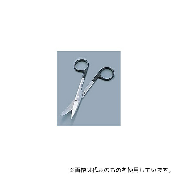 日本フリッツメディコ B220-315V 剪刀(スーパー・外科剪刀) 片尖 曲 180mm