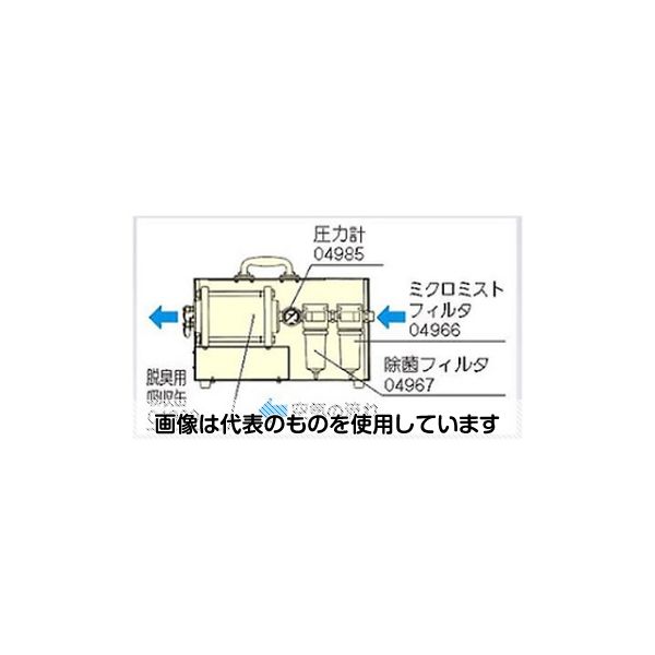 重松製作所 ろ過装置 ろ過装置除菌フィルタエレメント 04967 1個