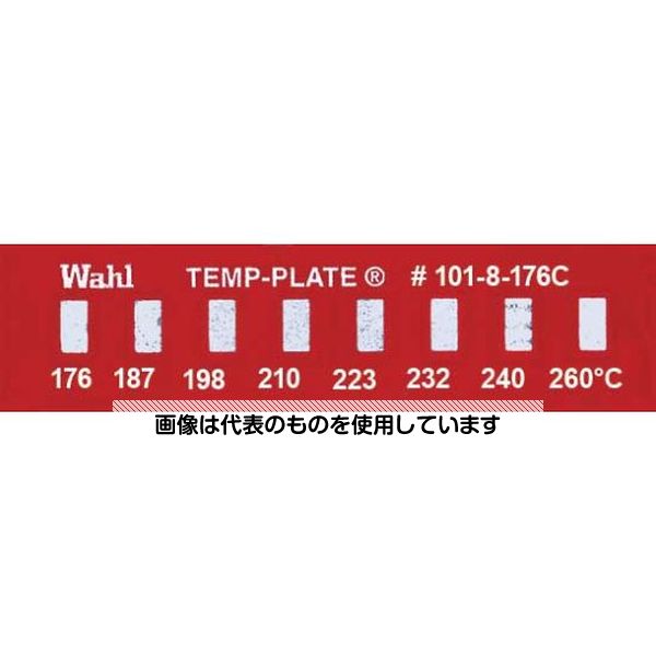 Wahl　instruments テンプ・プレート 38mm×10mm 8点表示 10枚入 101-8-176 入数：1ケース(10枚入)