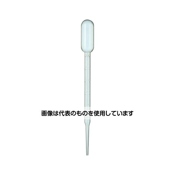 WATSON トランスファーピペット 3.0ml 167mm 1箱（250本×4袋入） 5660-207 1箱(250本×4袋入)