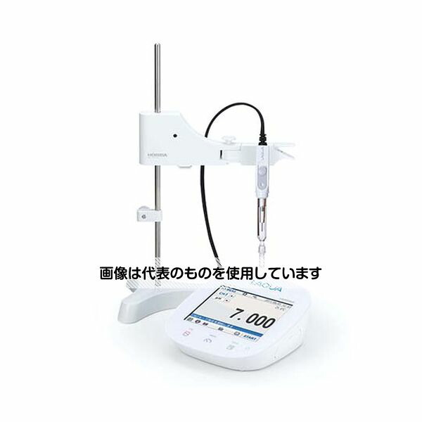 アズワン(AS ONE) 卓上型pH・水質分析計 スリーブToupH電極セット(カラー液晶タッチパネルモデル) F-72V 入数：1式
