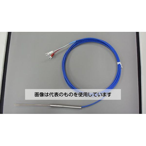ThreeHigh 温度センサー【熱電対K】シースタイプ(クラス2 ガラス被覆3.0m)SUSシースφ1.6：100mm TH-8163 入数：1本