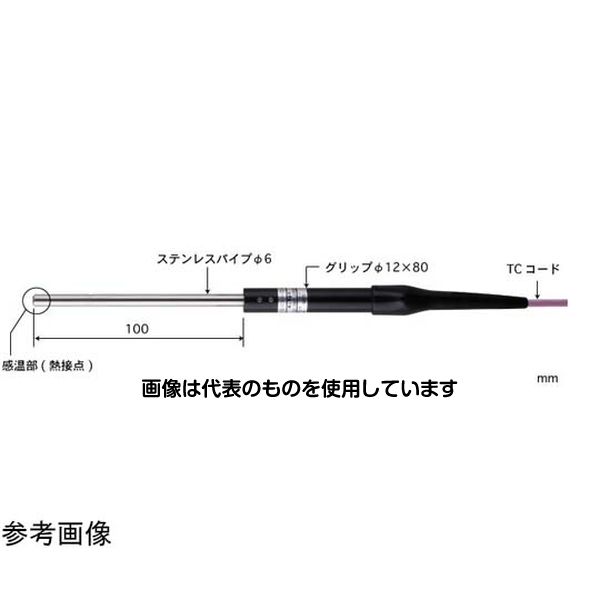 安立計器 微小表面用温度センサ CSシリーズ -50～400℃ タイプK 6φmm CS-21K-010-1-TC1-ASP 入数：1本