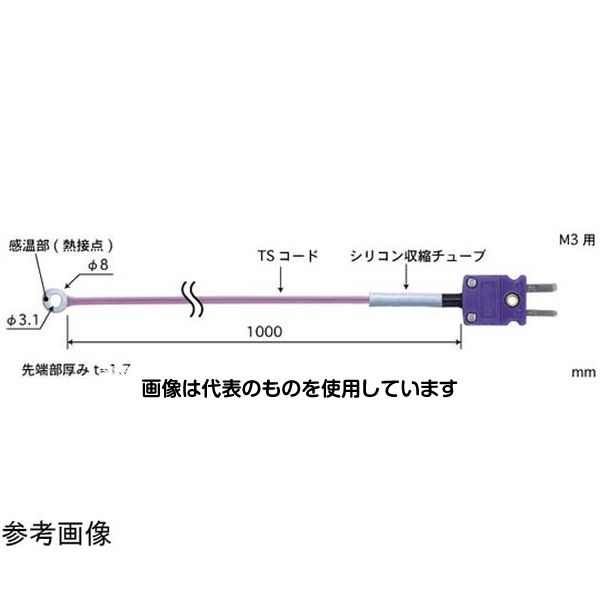 安立計器 ネジ止め温度センサ SCシリーズ -50～150℃ ネジ径：M3 2.3φ Eタイプ SC-31E-TS1-ANP 入数：1本