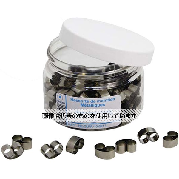 アズワン(AS ONE) 試料固定用メタリックスプリング 100個入 04110 入数：1箱(100個入) [法人限定]