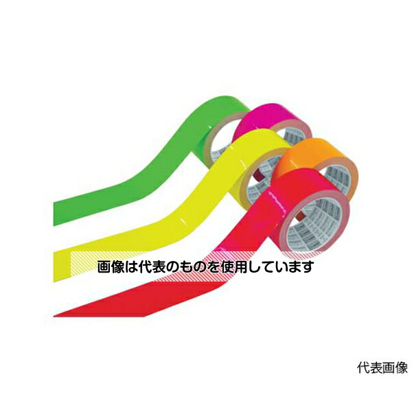 トラスコ中山 蛍光ラインテープ100mmx10m レッド TLK-10010R 入数：1巻 5,002円