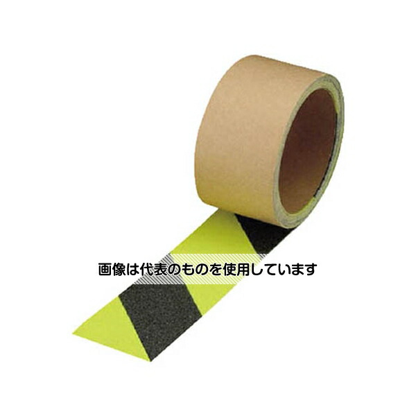 ユニット 蛍光ノンスリップ(ゼブラタイプ) 布製 50mm幅×3m 374-43 入数：1巻