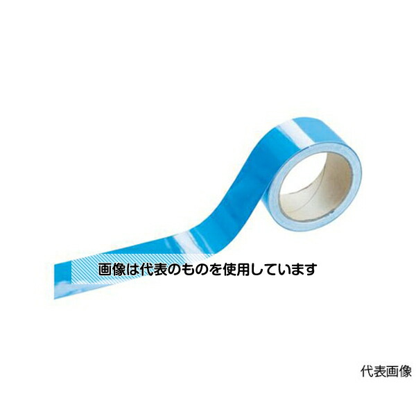 トラスコ中山 蛍光ラインテープ50mmx33m ブルー TLK-5033B 入数：1巻