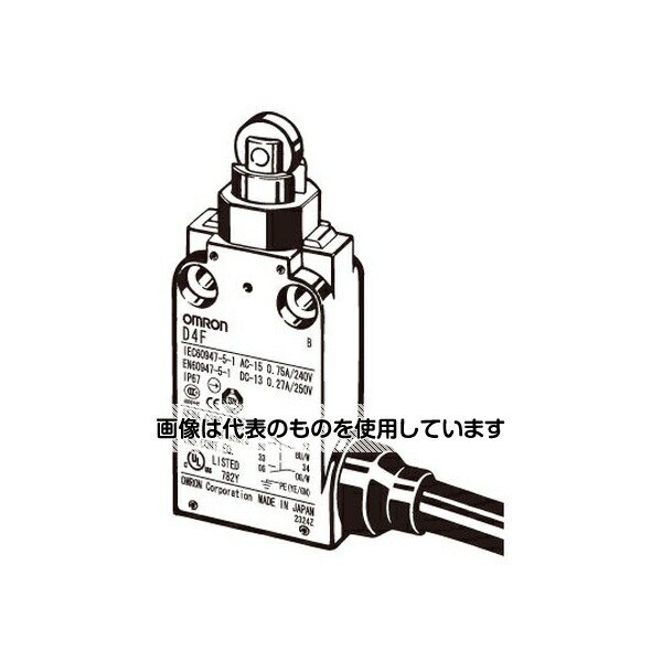 オムロン（FA・制御機器） 小形セーフティリミットスイッチ D4F D4F-302-5R 入数：1個 9,105円