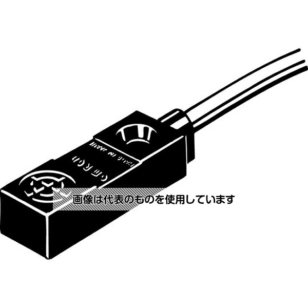 アズワン(AS ONE) フラットタイプ近接センサ TL-W TL-W3MC1-R 5M 入数：1個