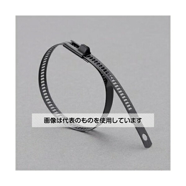 アズワン(AS ONE) 12x335mm 結束バンド(SUS316/コーティング/10本 EA463FW-252 入数：1袋(10本入)