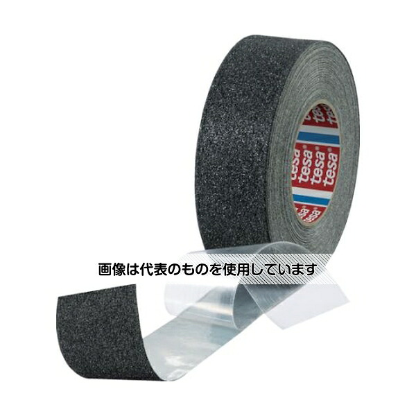 アズワン(AS ONE) アンチスリップテープ アルミ入り テサ60955 黒 50mm×18m 60955-50-18 入数:1巻|セミプロDIY店ファースト