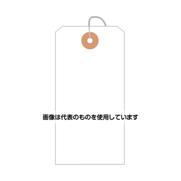 ササガワ 荷札 大 白(厚口)一穴 1000枚入 25-140 入数：1箱(1000枚入)