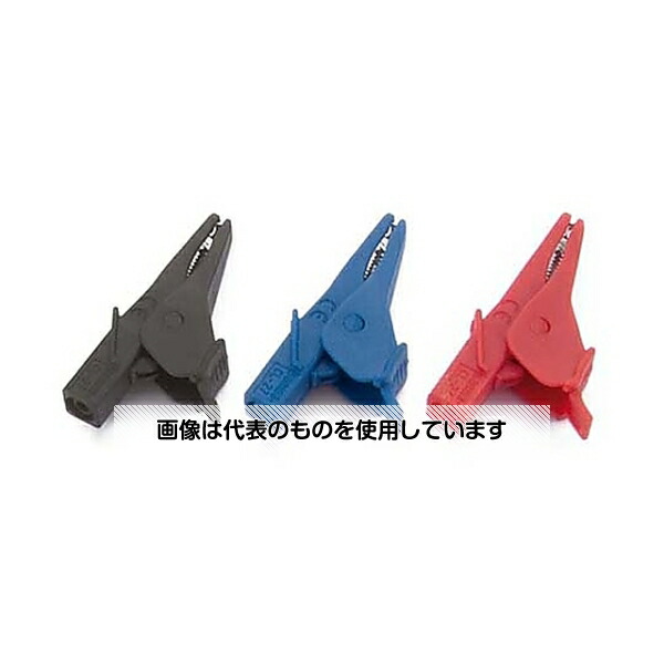 三和電気計器（sanwa） ワニ口クリップアダプタ（接地赤黒青） CL-302 1組