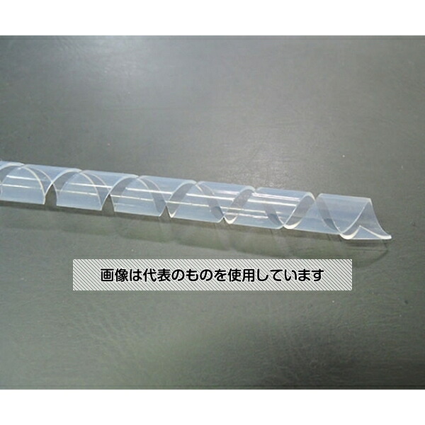 潤工社 ジュンフロンスパイラルチューブ(保護結束チューブ) 10.6mmx9mmx20m SF-10 20m 1巻