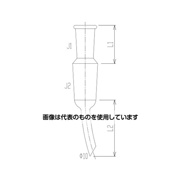 旭製作所 挿入管付縮小アダプター 2305-3L4L 1個