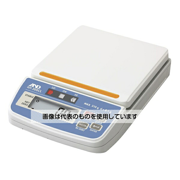 エー・アンド・デイ コンパレータライト付きコンパクトスケール HT-CLシリーズ ひょう量:310g 最小表示:0.1g HT-300CL 入数：1台